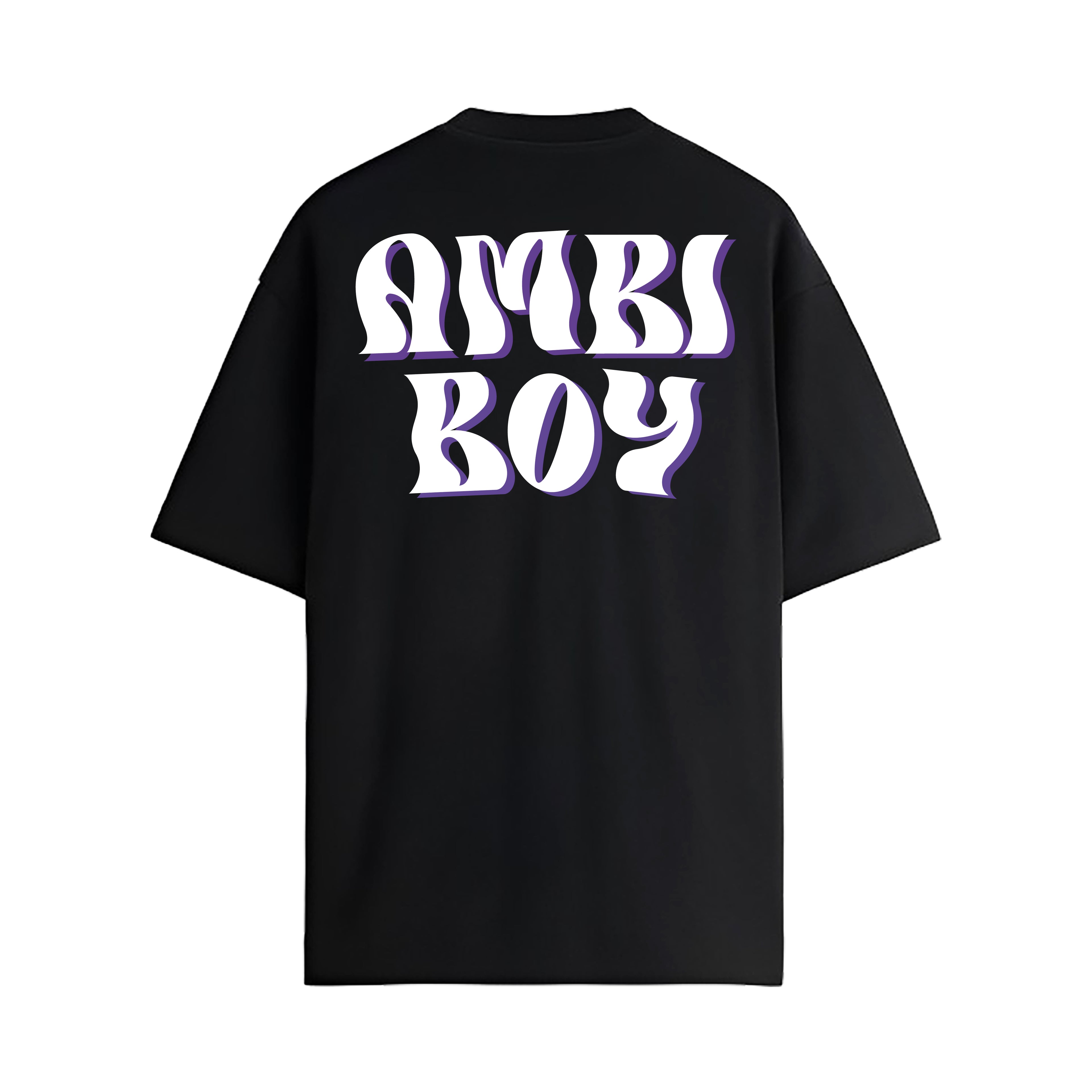 PLAYERA NEGRA - AMBI BOY 3D