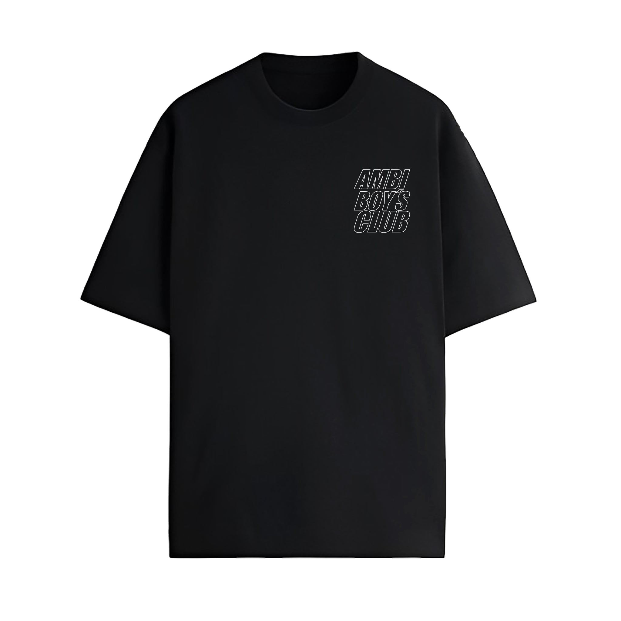 PLAYERA NEGRA - AMBI BOY´S CLUB