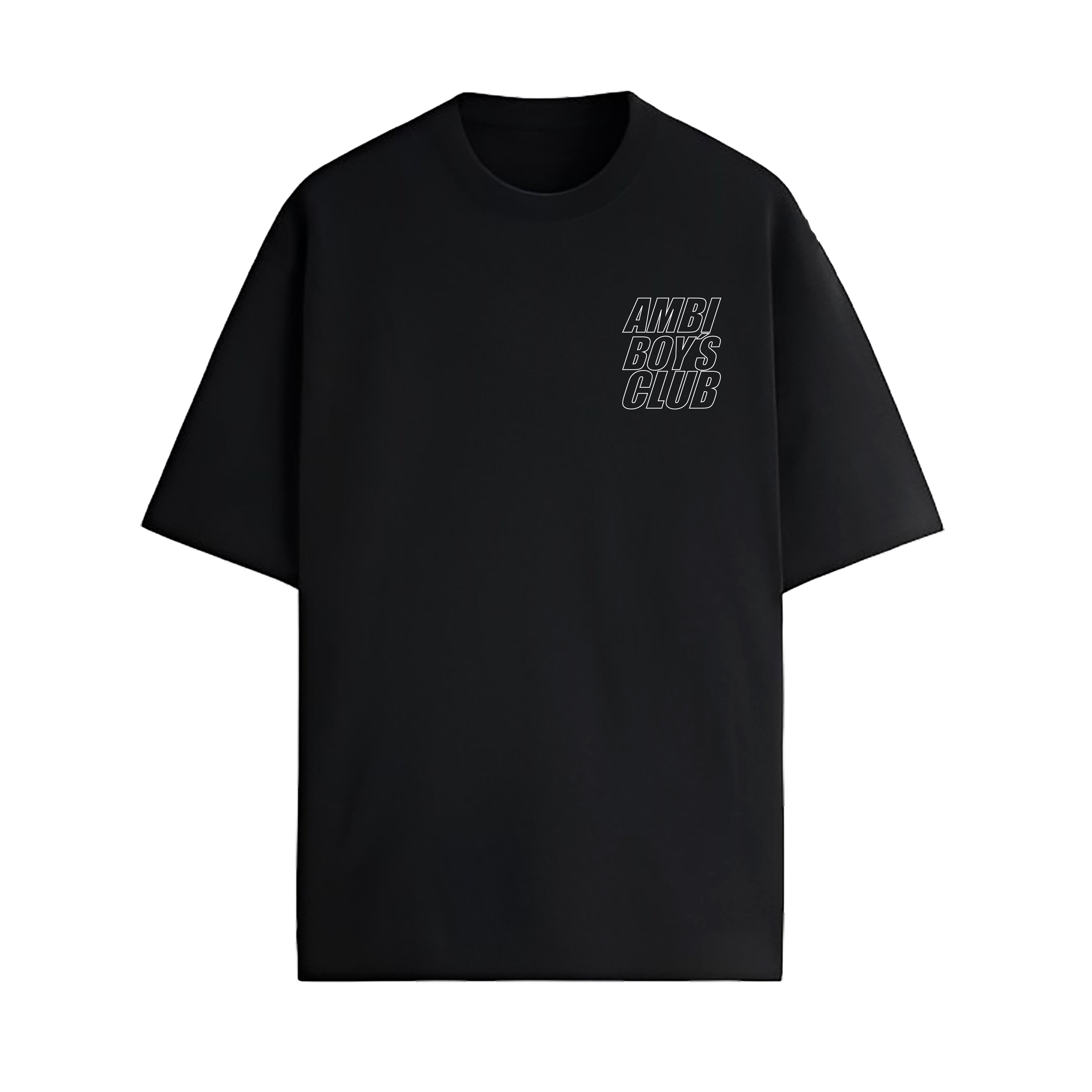 PLAYERA NEGRA - AMBI BOY´S CLUB