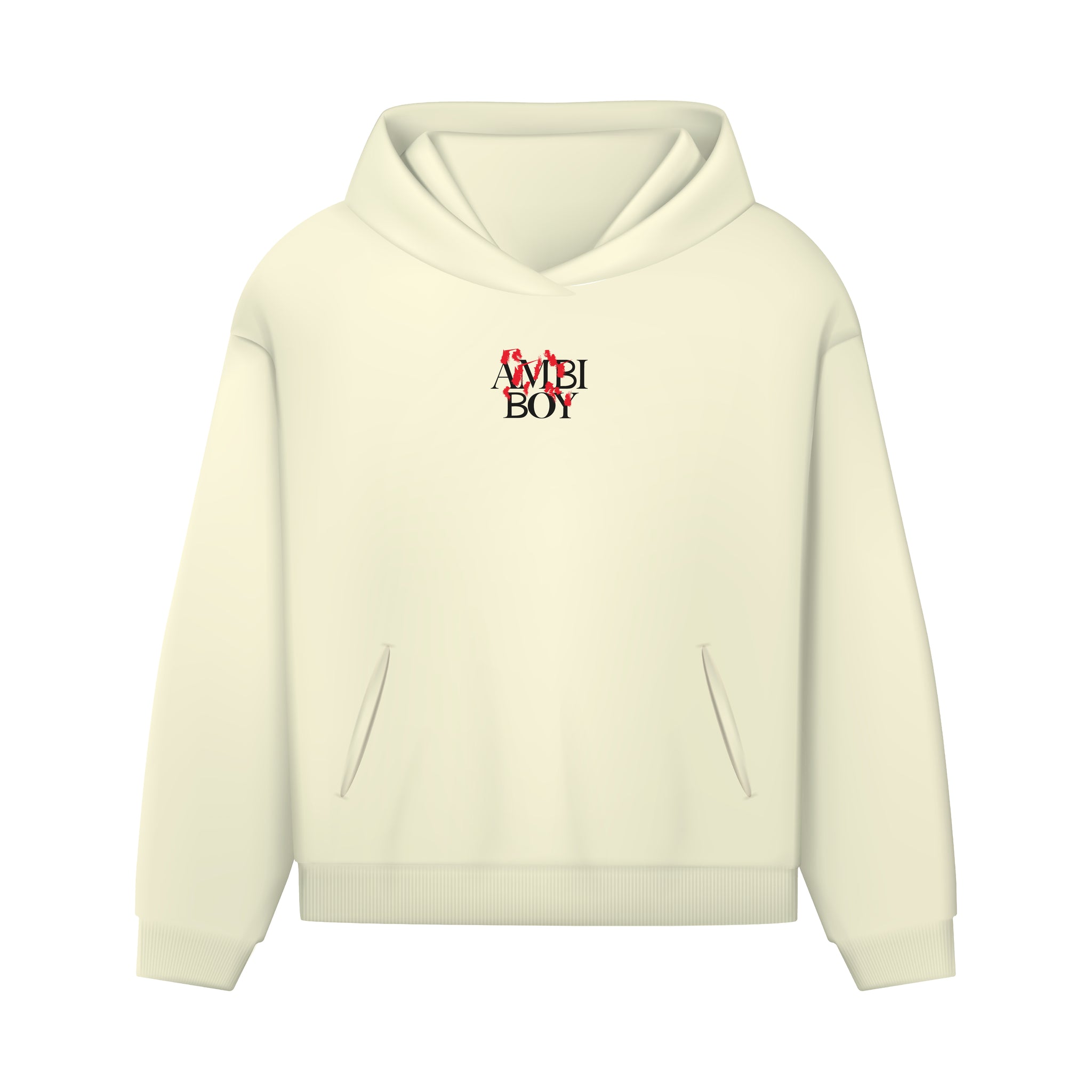 HOODIE HUESO - ESQUELETO SURF EN LLAMAS