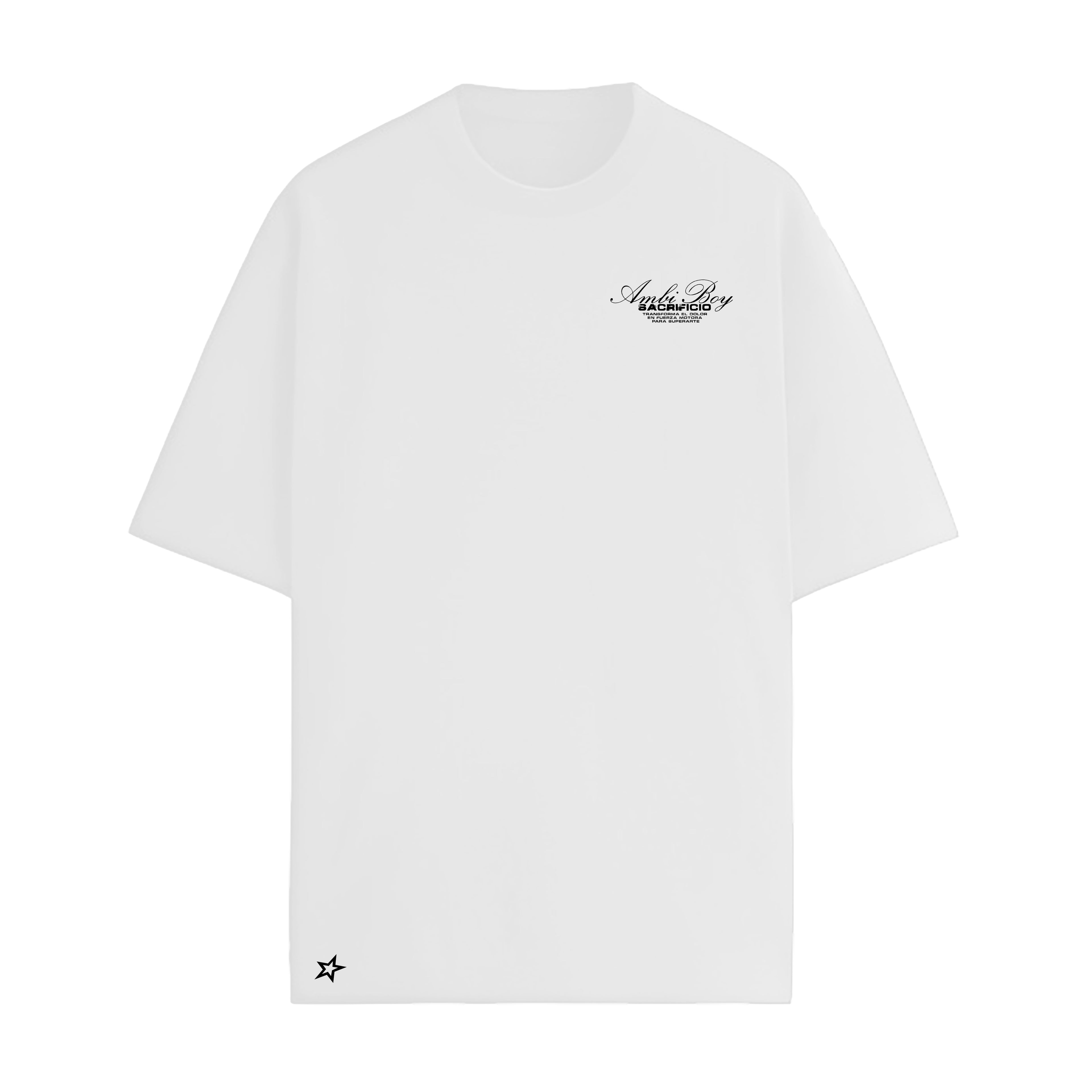 PLAYERA BLANCA - SACRIFICIO