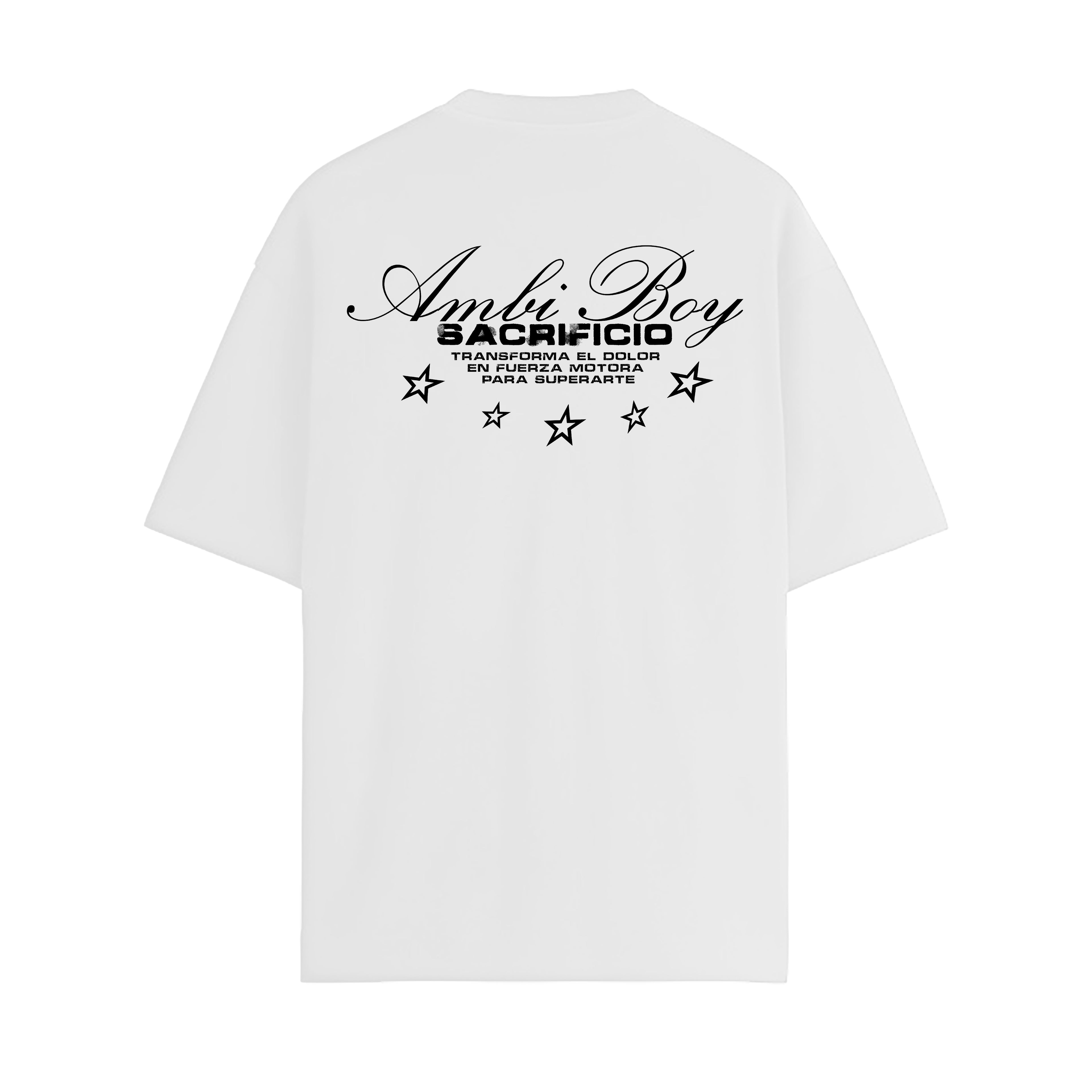 PLAYERA BLANCA - SACRIFICIO