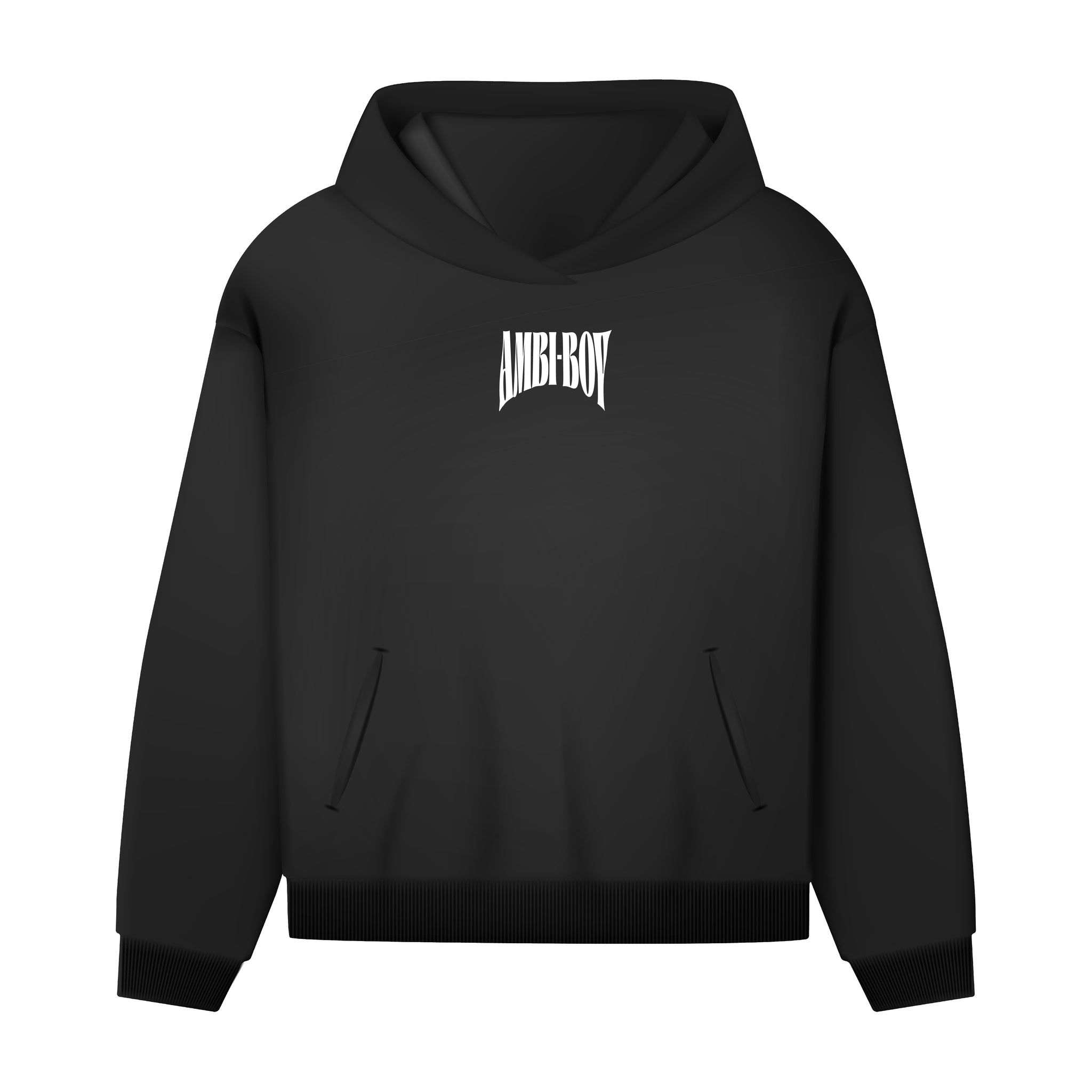 HOODIE NEGRA - AMBI BOY ARCO