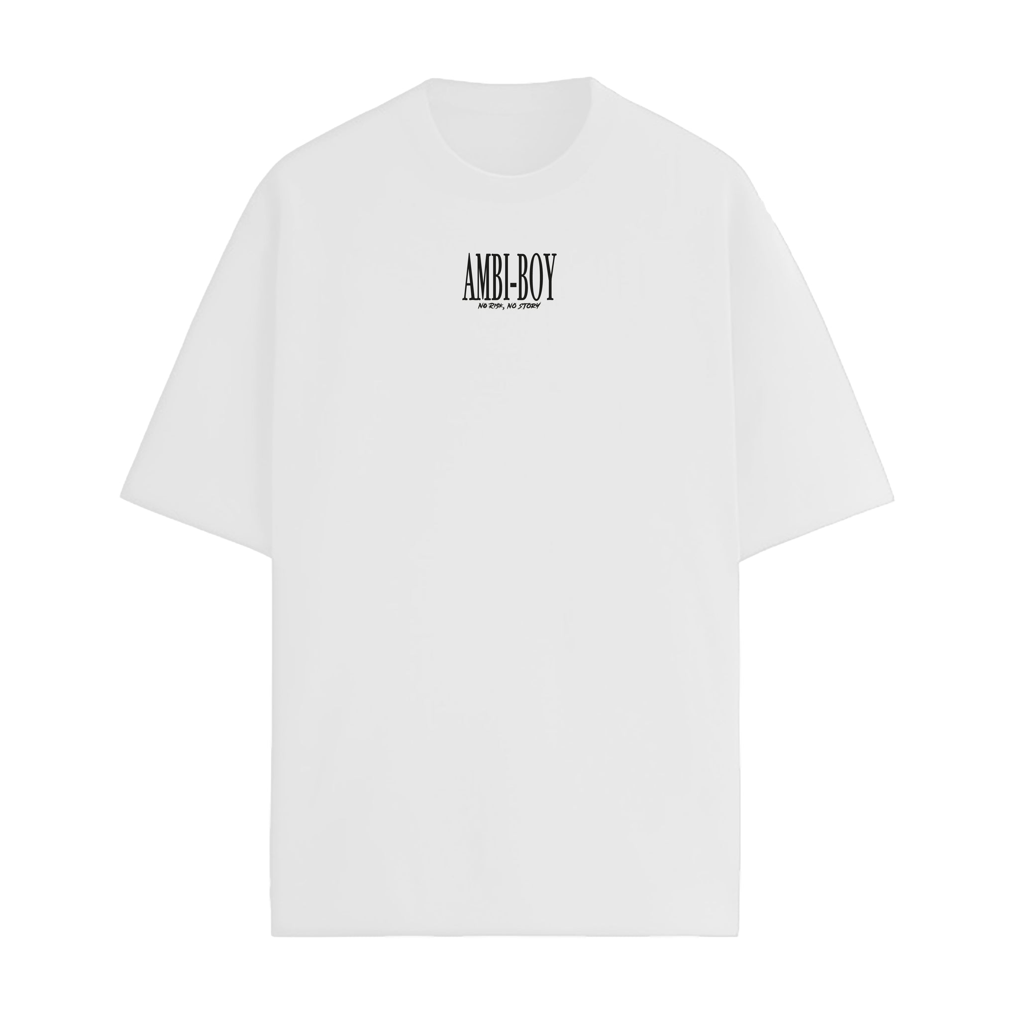 PLAYERA BLANCA - NO RISK NO STORY