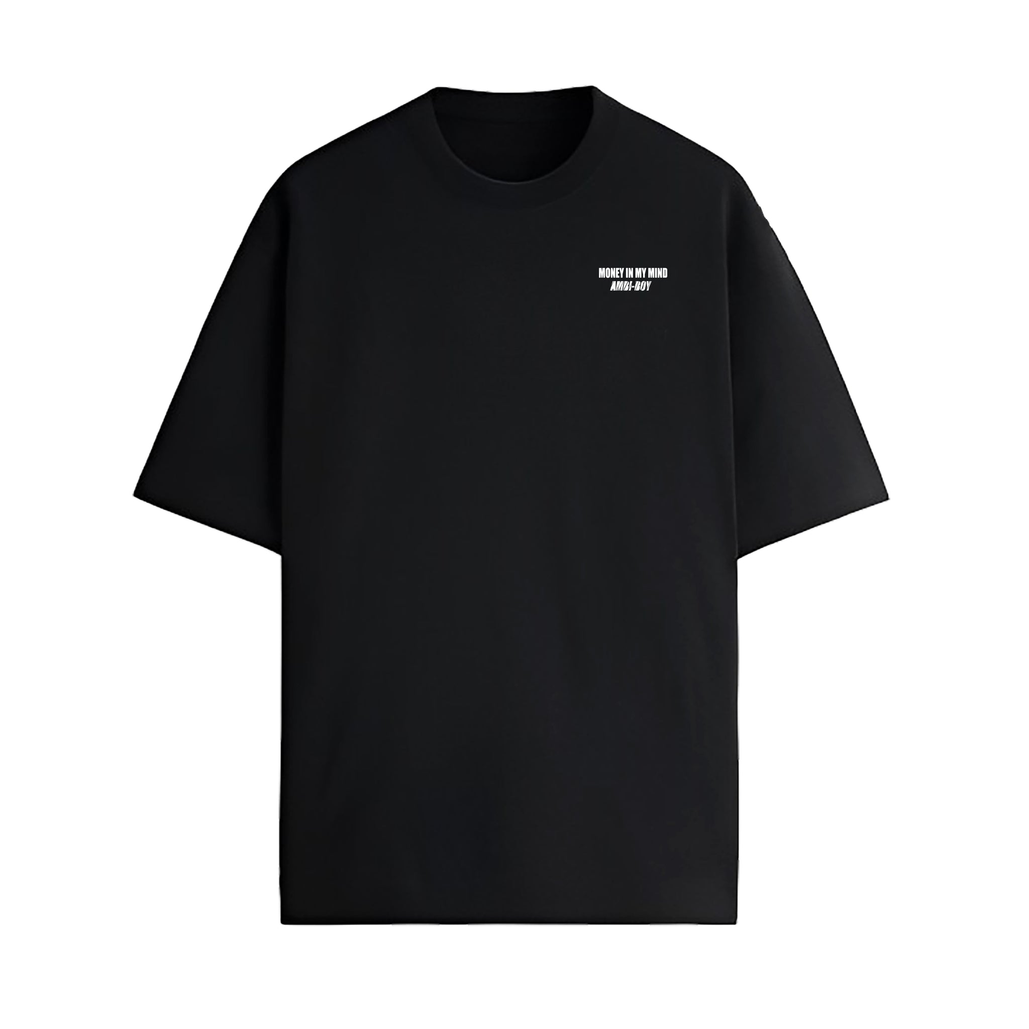 PLAYERA NEGRA - MONEY IN MY MIND