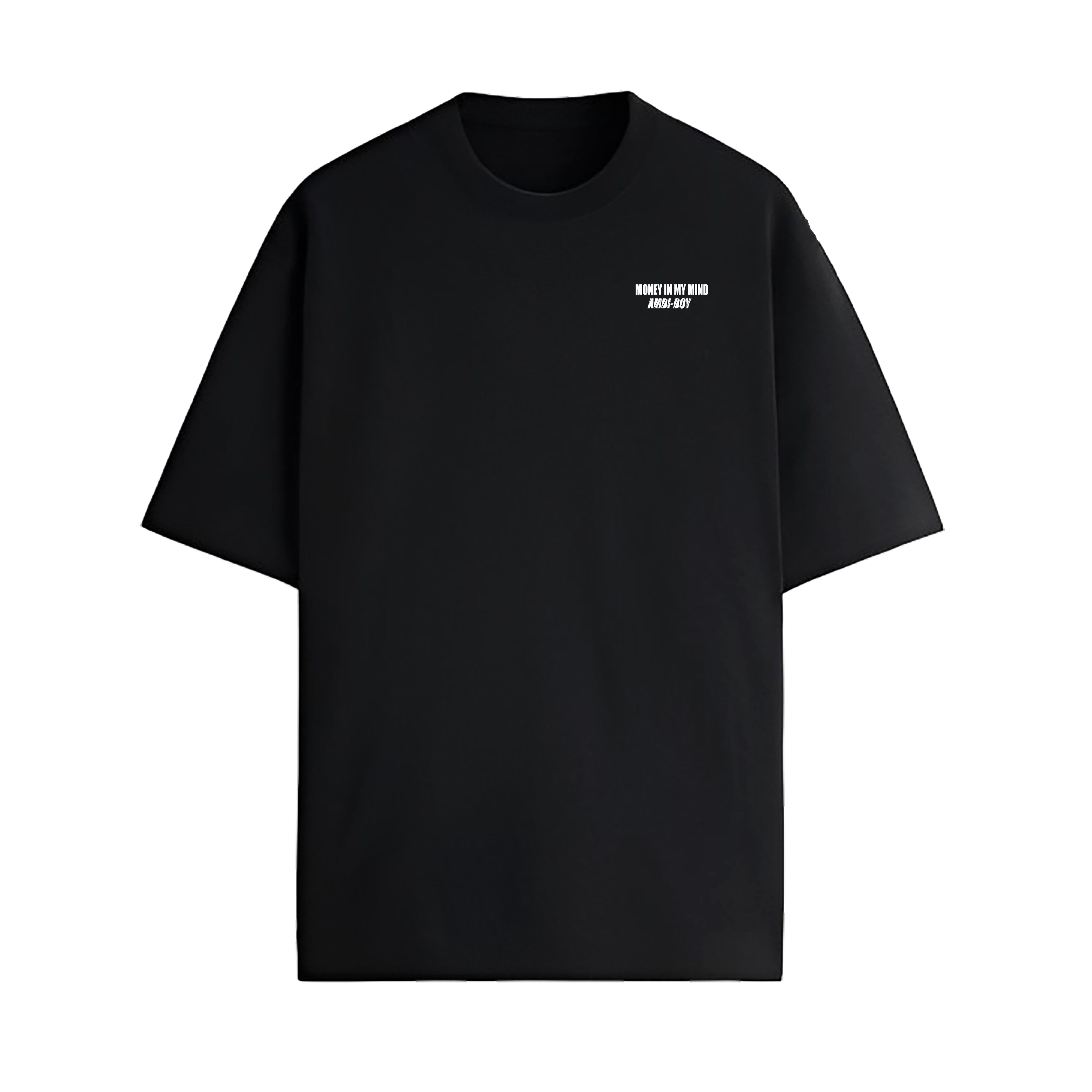 PLAYERA NEGRA - MONEY IN MY MIND