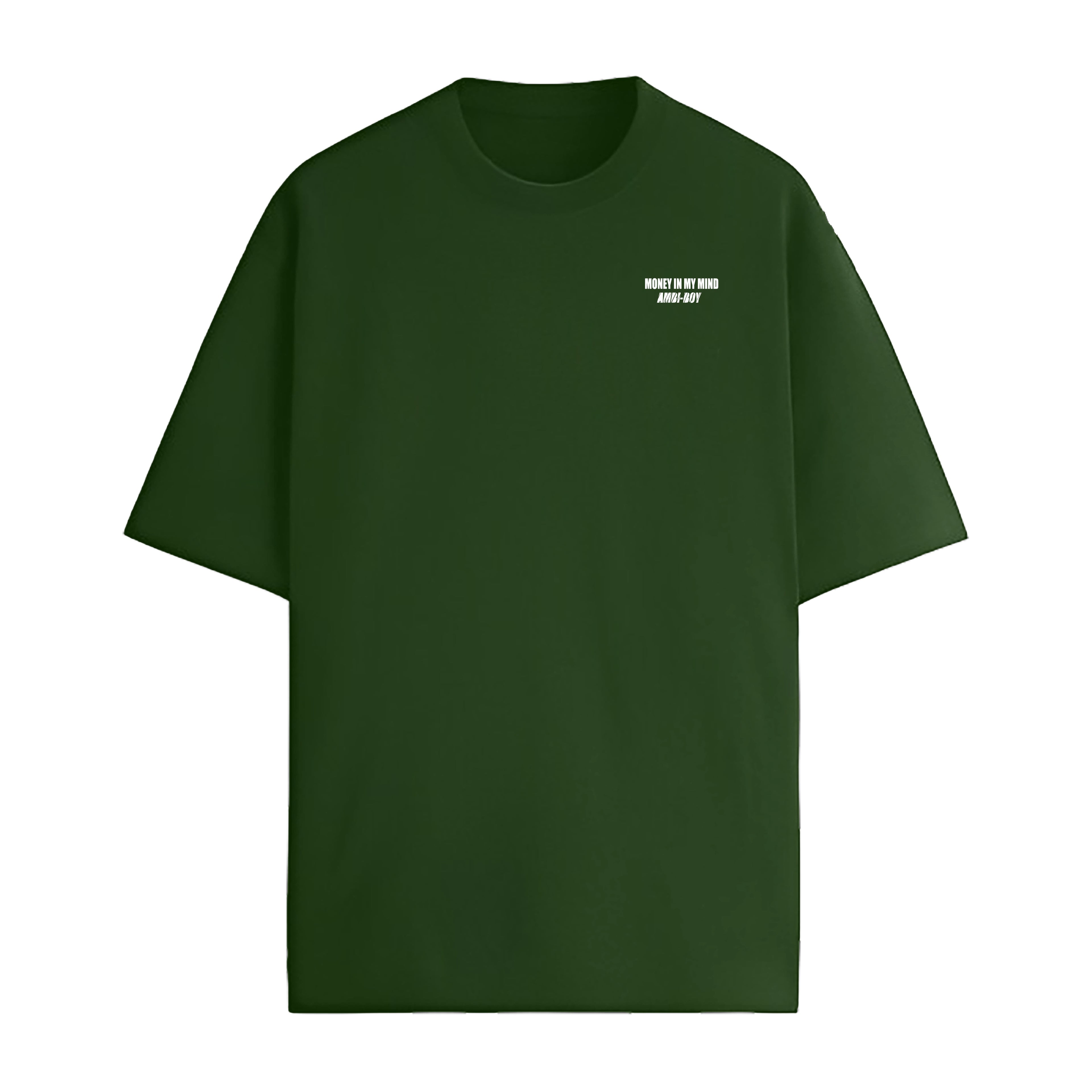 PLAYERA VERDE - MONEY IN MY MIND