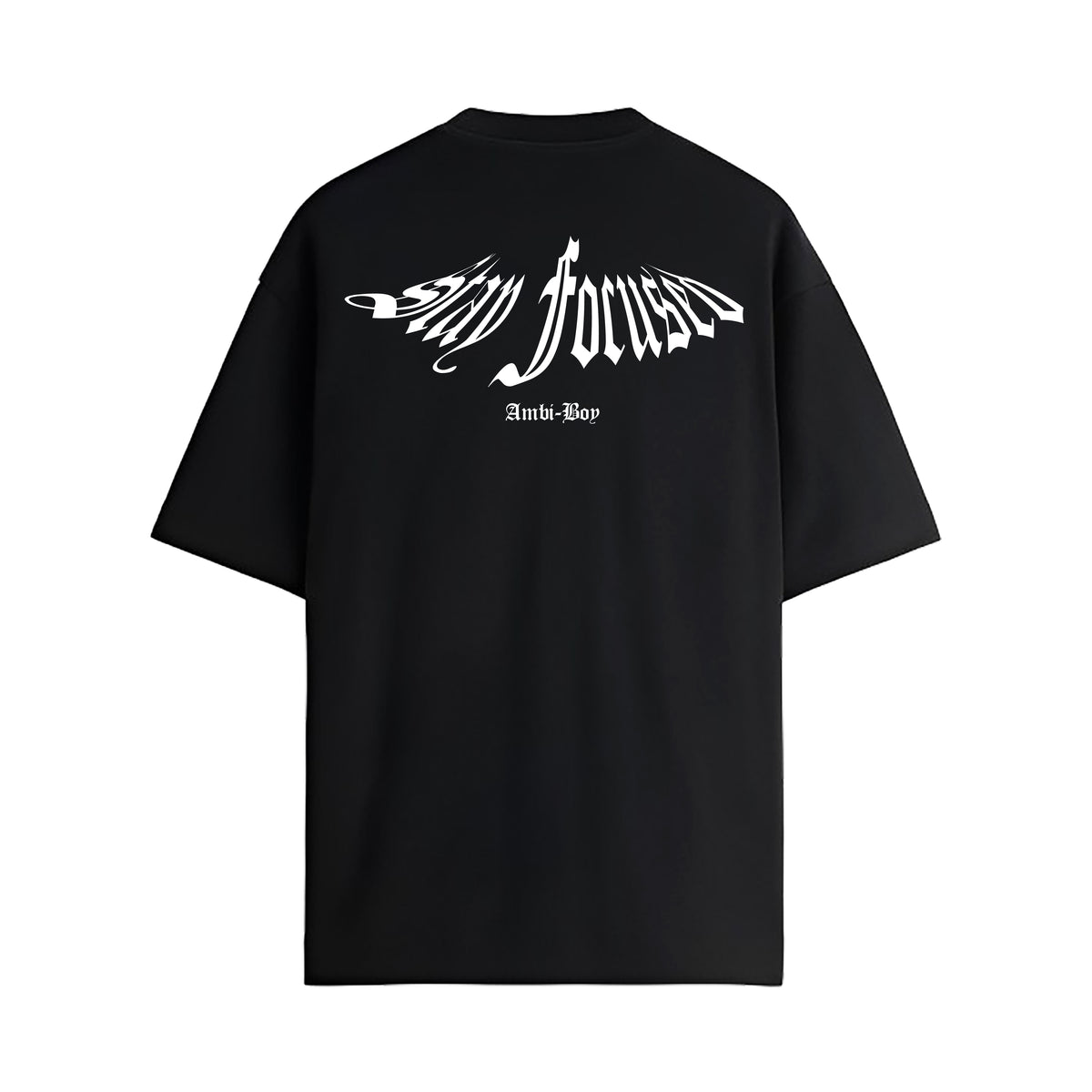 PLAYERA NEGRA - STAY FOCUSED