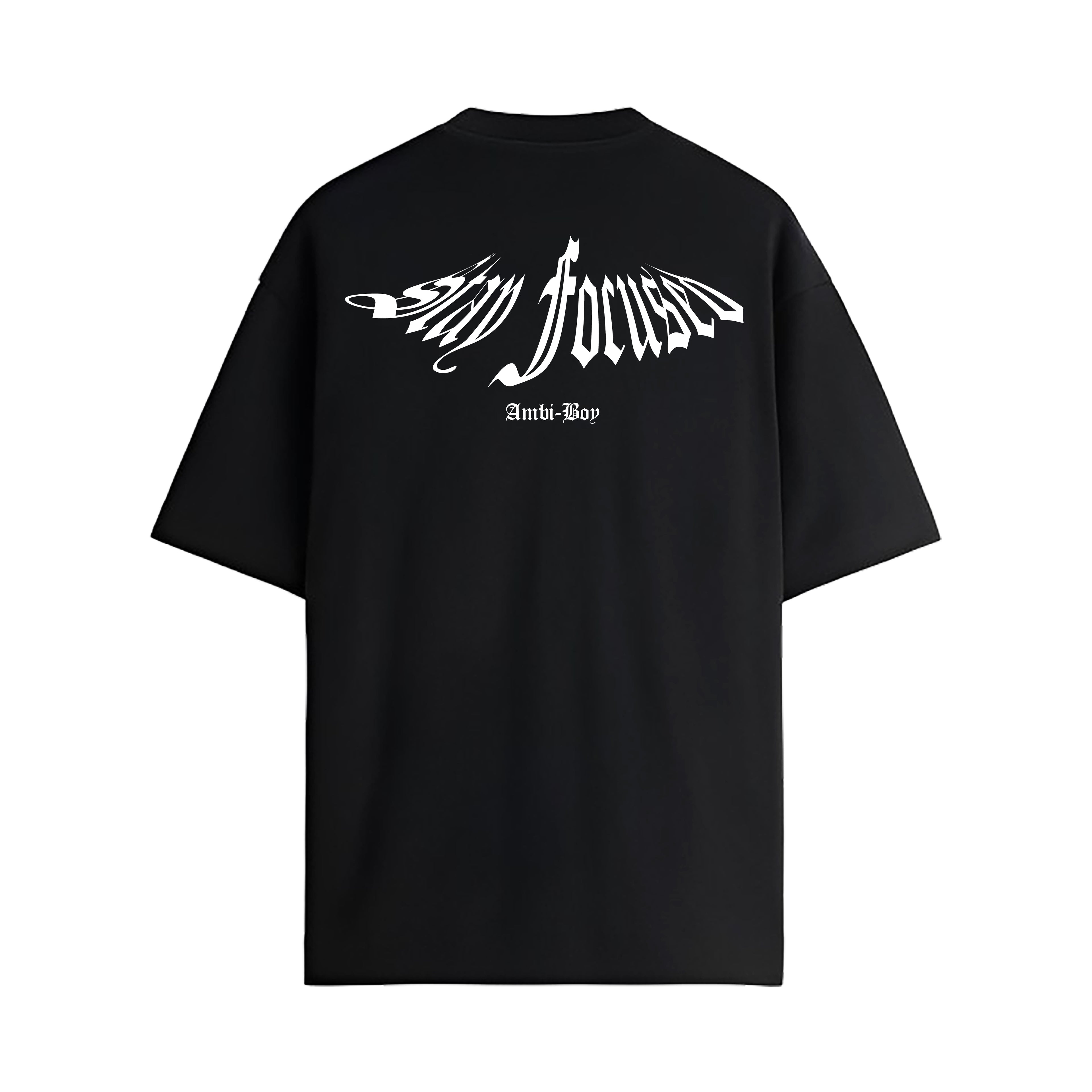 PLAYERA NEGRA - STAY FOCUSED