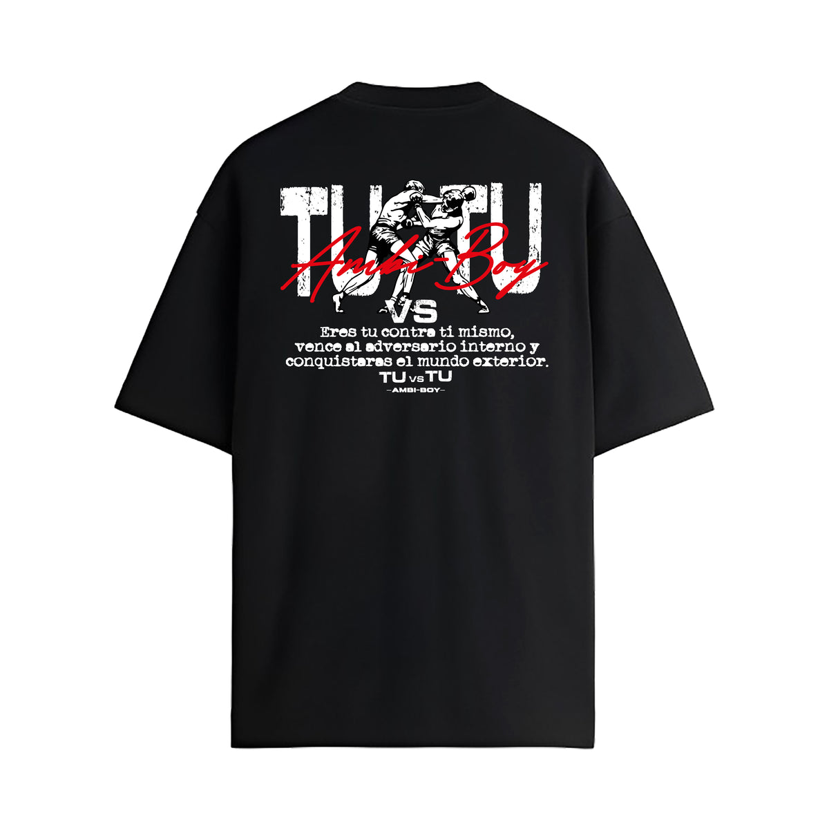 PLAYERA NEGRA - TU VS TU