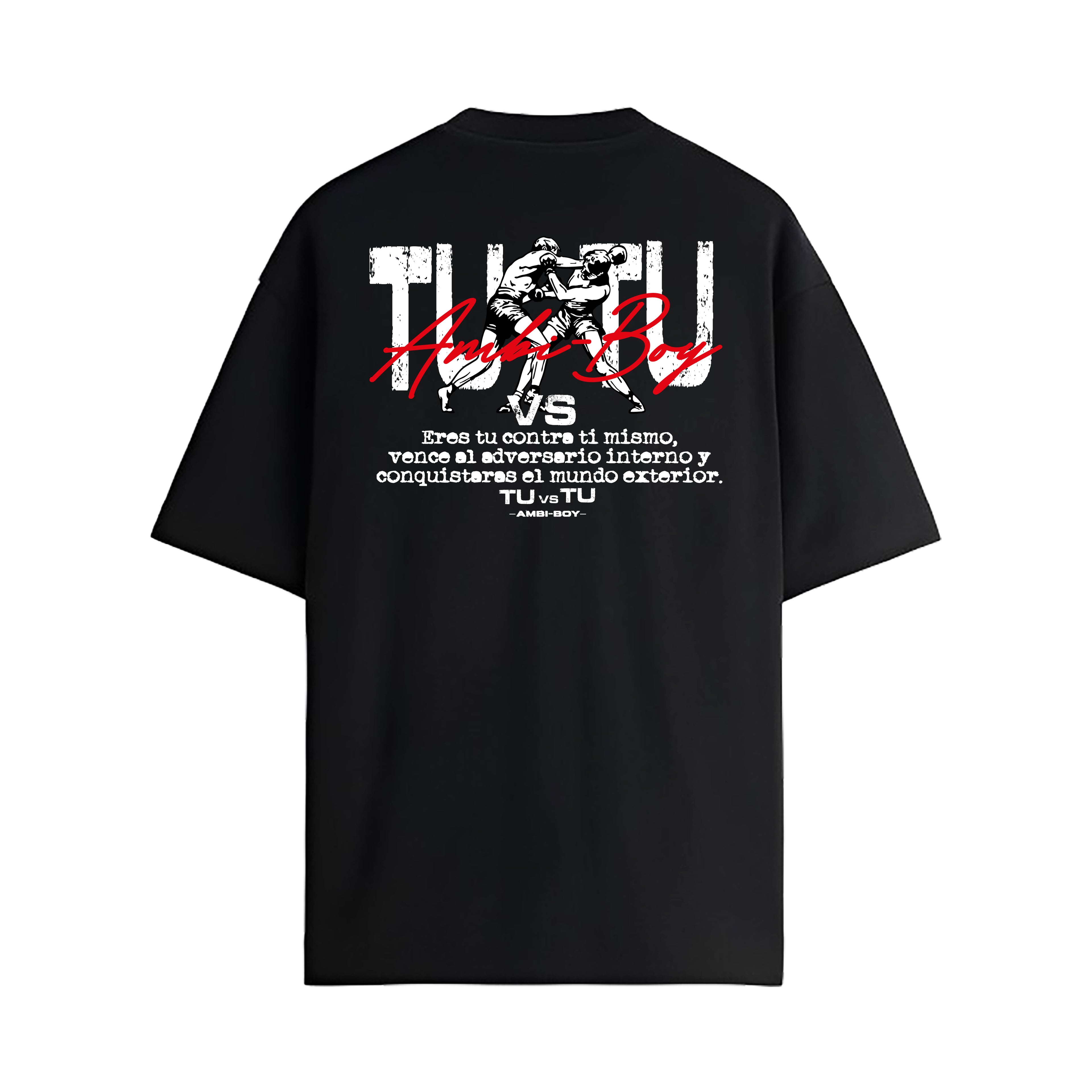 PLAYERA NEGRA - TU VS TU